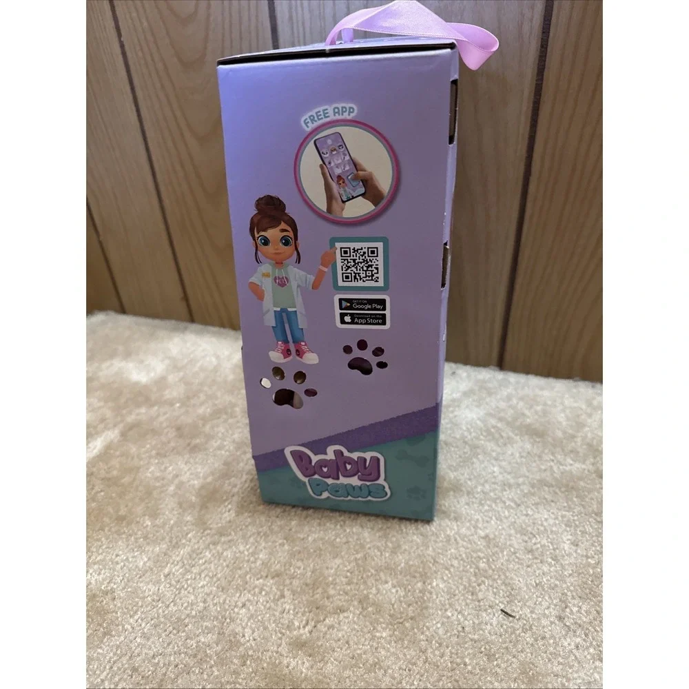 Baby Paws Cocker Spaniel Puppy With Carrier Interactive Plush 5 Sounds